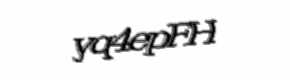 Security check image, please type the characters shown